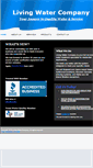 Mobile Screenshot of livingwatercoh2o.com